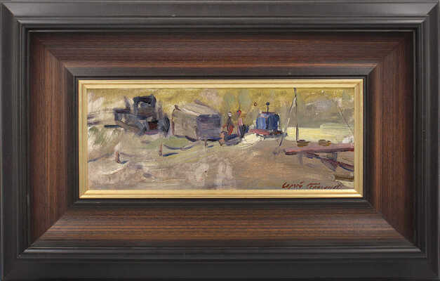 Герасимов Сергей Васильевич. На уборке урожая 